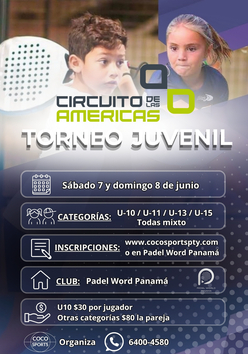 Cartel del torneo