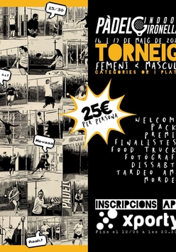 Cartel del torneo