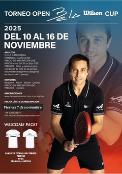 Cartel del torneo