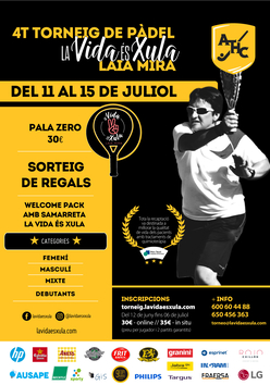 Cartel del torneo