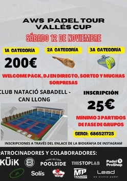 Cartel del torneo