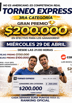 Cartel del torneo