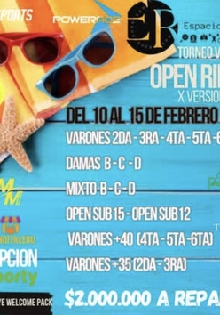 Cartel del torneo