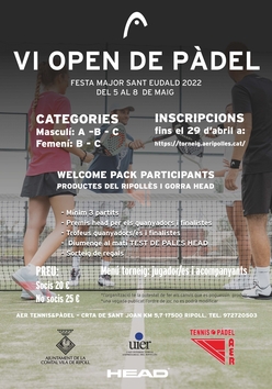 Cartel del torneo