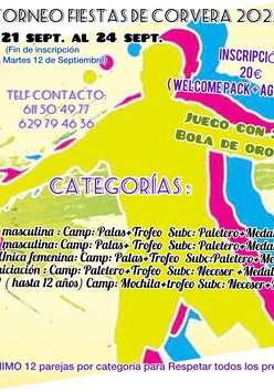 Cartel del torneo