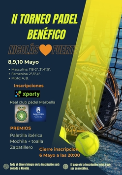 Cartel del torneo