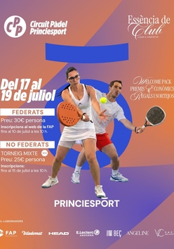 Cartel del torneo