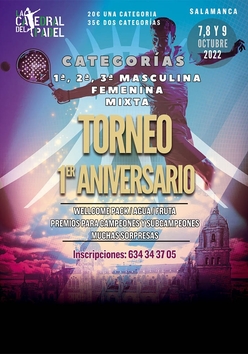 Cartel del torneo