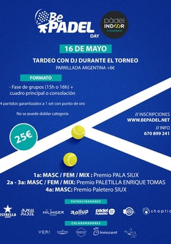 Cartel del torneo