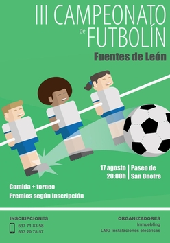 Cartel del torneo