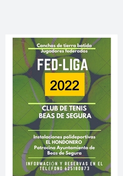 Cartel del torneo