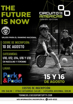 Cartel del torneo