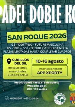 Cartel del torneo