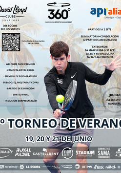 Cartel del torneo