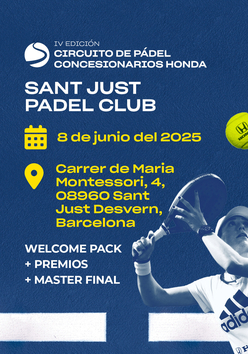 Cartel del torneo