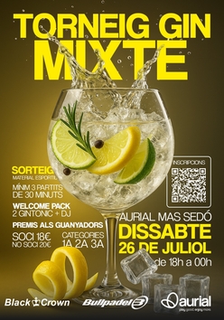Cartel del torneo
