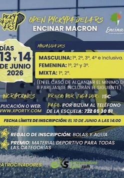 Cartel del torneo