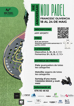 Cartel del torneo