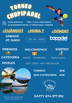 Cartel del torneo