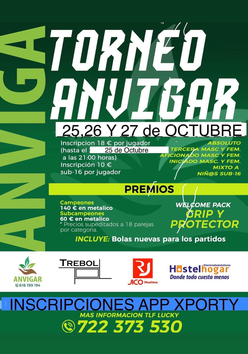 Cartel del torneo
