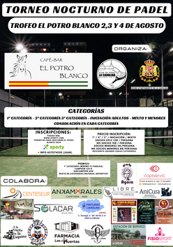 Cartel del torneo
