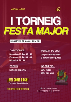 Cartel del torneo