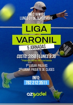 Cartel del torneo
