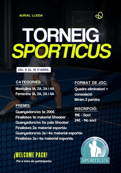 Cartel del torneo