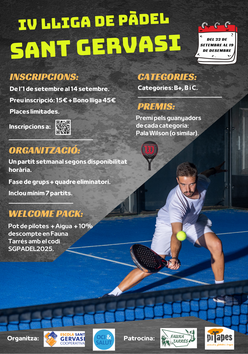 Cartel del torneo