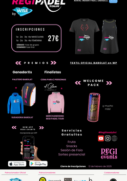 Cartel del torneo