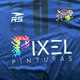 Vikingos Pixel Pinturas 6taM
