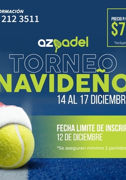 Cartel del torneo