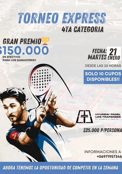 Cartel del torneo