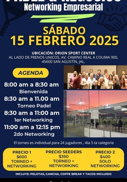 Cartel del torneo