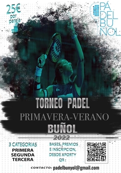 Cartel del torneo