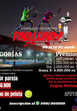 Cartel del torneo