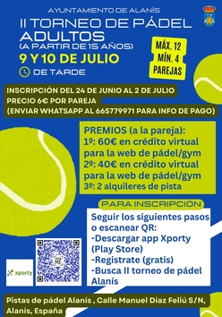 Cartel del torneo