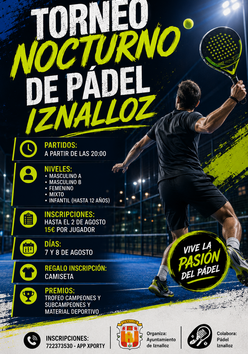 Cartel del torneo