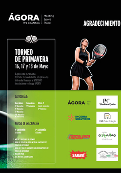 Cartel del torneo