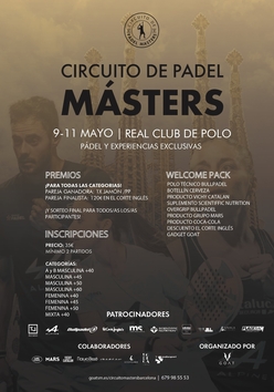Cartel del torneo