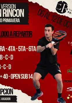 Cartel del torneo
