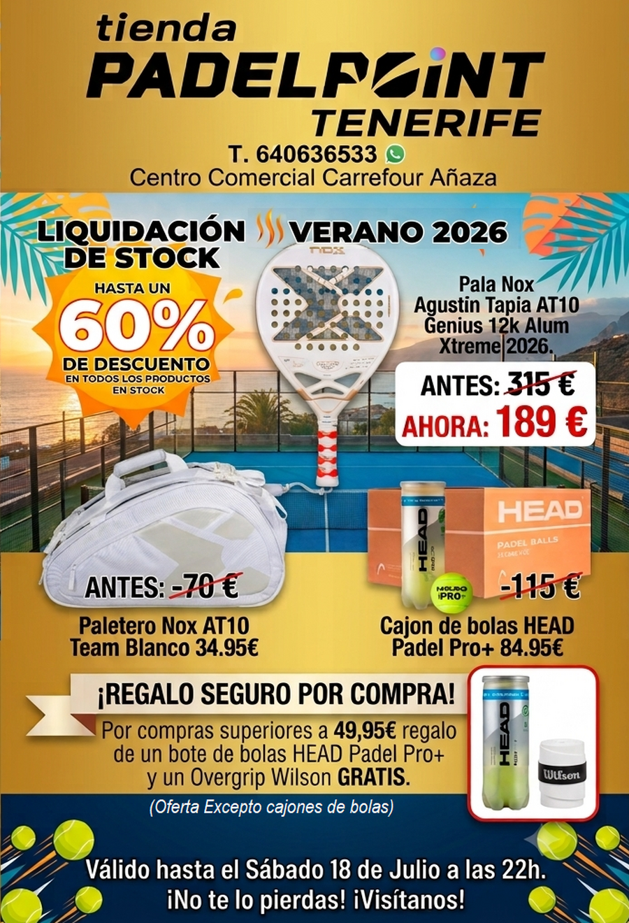 tienda PADELPOINT TENERIFE