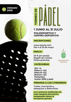 Cartel del torneo
