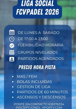 Cartel del torneo