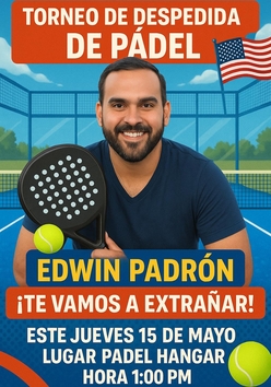 Cartel del torneo