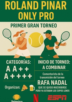 Cartel del torneo