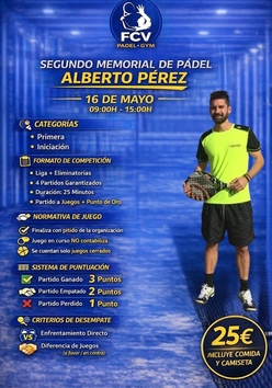Cartel del torneo