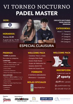 Cartel del torneo