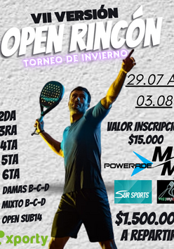 Cartel del torneo