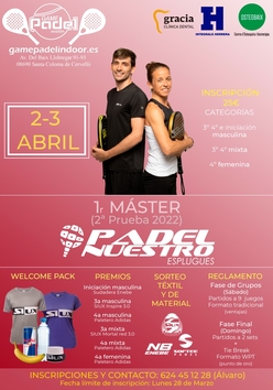 Cartel del torneo